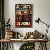 Augusta, Georgia Golf Poster