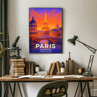 Paris - Ville Lumière Poster PosterGoat