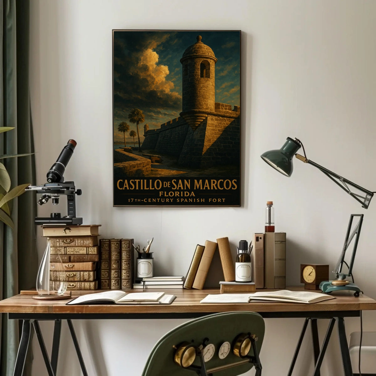 Castillo De San Marcos FloridaS Poster