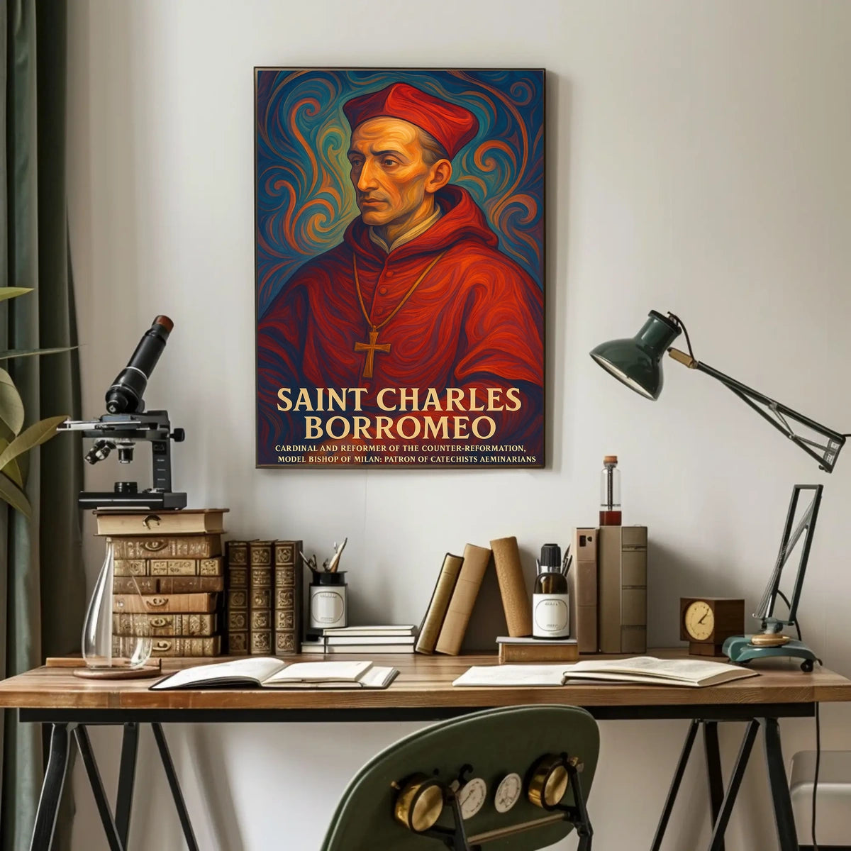 Saint Charles Borromeo Cardinal and Reformer Poster