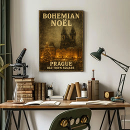 Bohemian Noël In Prague Poster
