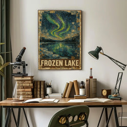 Frozen Lake Poster