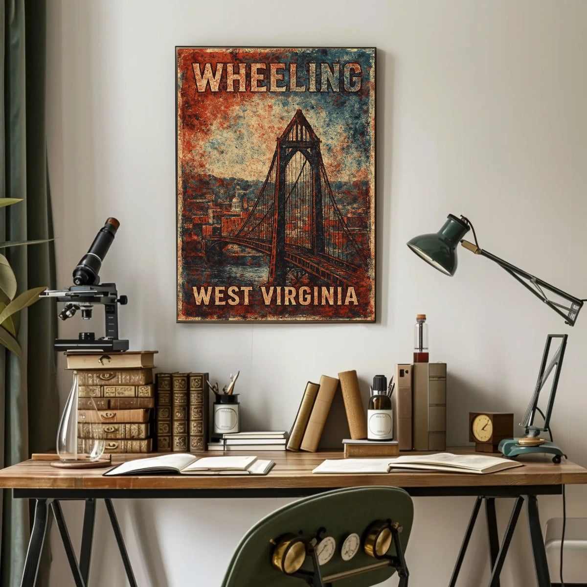 Wheeling, West Virginia Poster