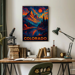 Colorado A Vibrant Landscape Poster