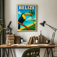 Belize Tropical Paradise Poster