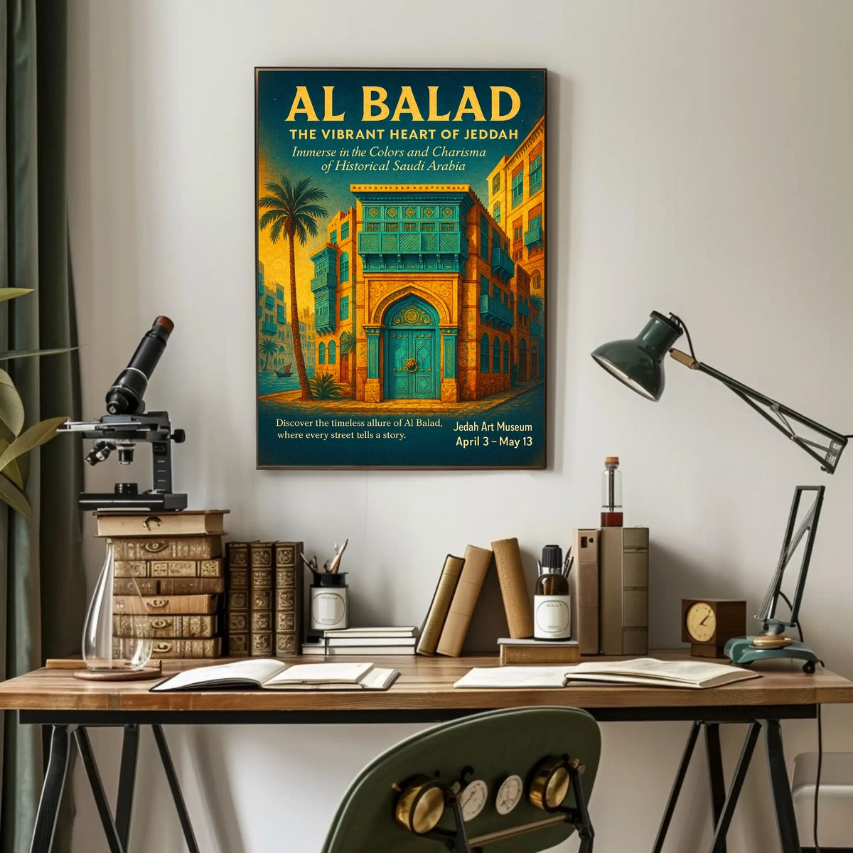 Al Balad The Vibrant Heart Of Jeddah Poster