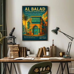 Al Balad The Vibrant Heart Of Jeddah Poster