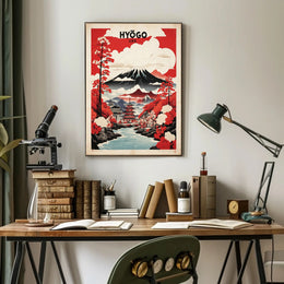 Hyogo Historical View Serene Cultural Heritage Poster