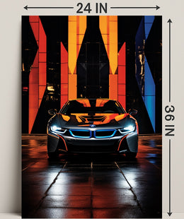 Futuristic Elegance Poster