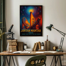 Jantar Mantar Where Time Meets the Cosmos Poster