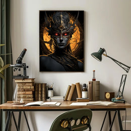 Ethereal Empress Of The Night Poster