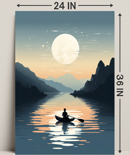 Moonlit Serenity Poster