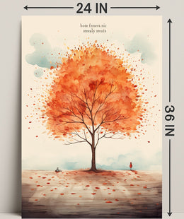 Autumn Serenity Poster