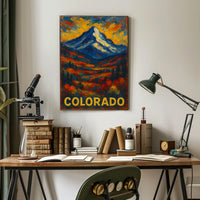 Colorado Mountain Landscape Poster