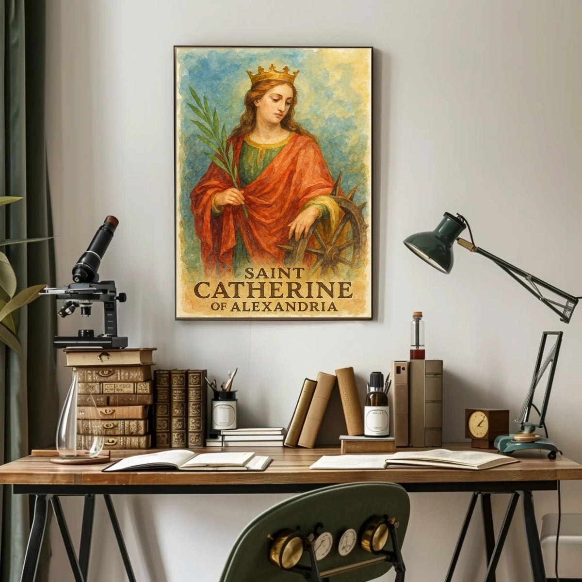 Saint Catherine of Alexandria Poster