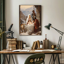 Nativity Scene Poster