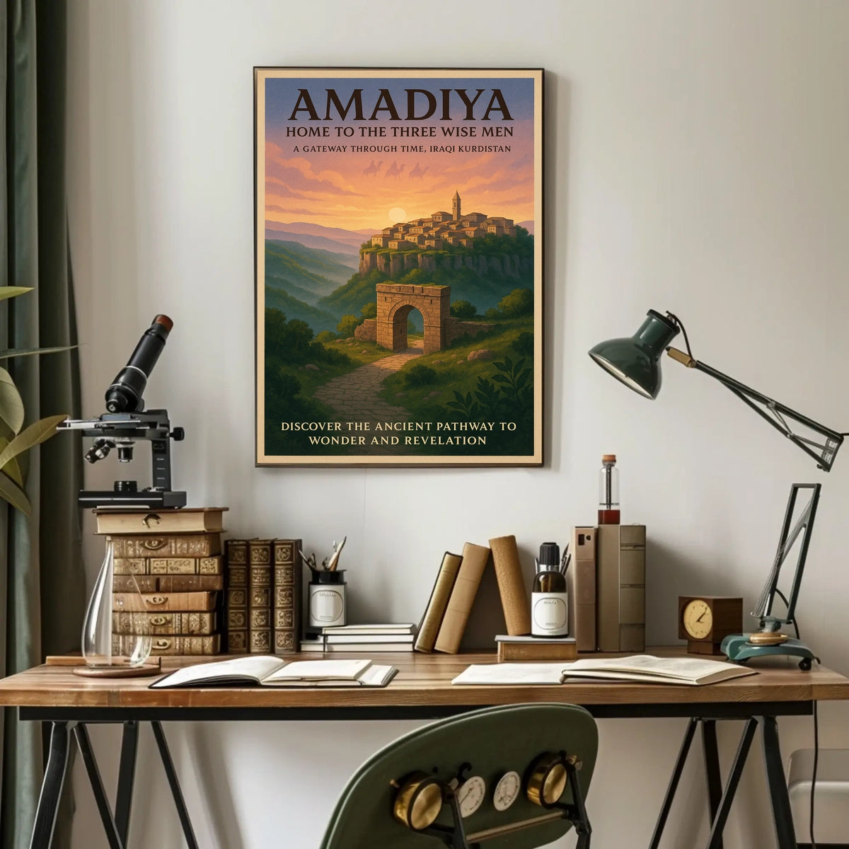 Amadiya Gateway Through Time Poster