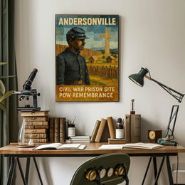 Andersonville Pow Remembrance Poster