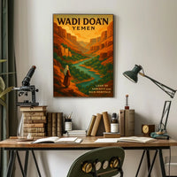 Wadi DoaN, Yemen Land Of Serenity And Poster