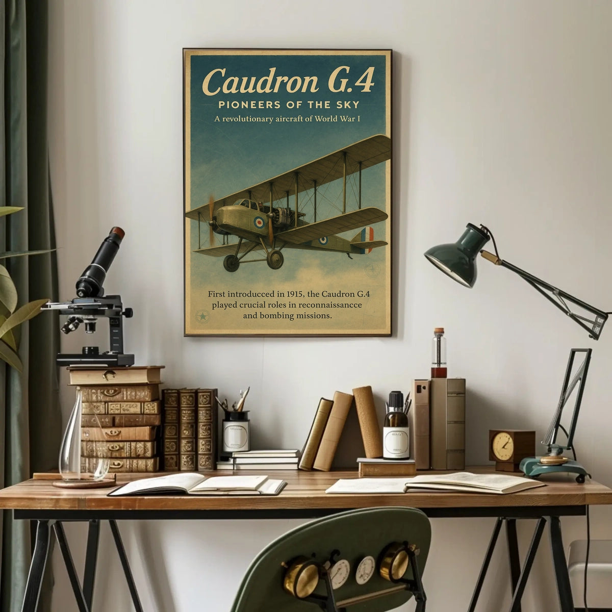 Caudron G.4 Pioneers of the Sky Poster