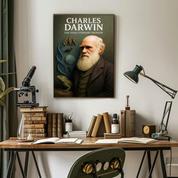 Charles Darwin The Evolutionary Pioneer Poster PosterGoat