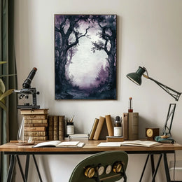 Mystical Forest Wonderland Art Print National Park Poster