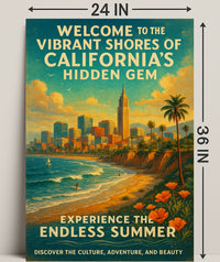 Welcome to Californias Hidden Gem Poster PosterGoat