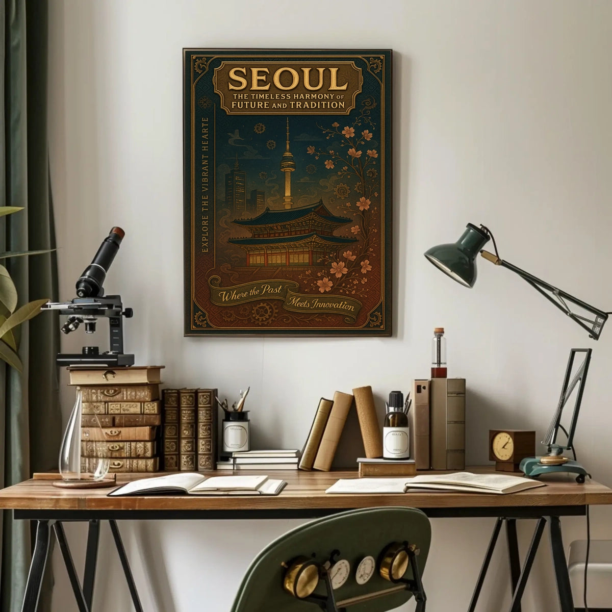 Explore the Vibrant Heart of Seoul Poster