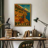 Amalfi Coast Scenic Beauty Poster
