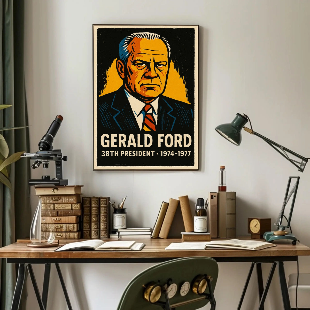 Gerald Ford 38th President Poster