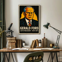 Gerald Ford 38th President Poster