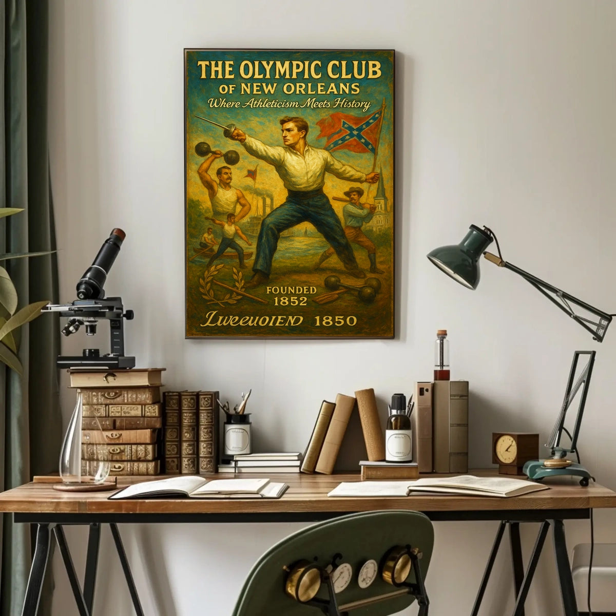 The Olympic Club Of New Orleans Poster
