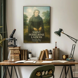 Saint Peregrine Laziosi Poster