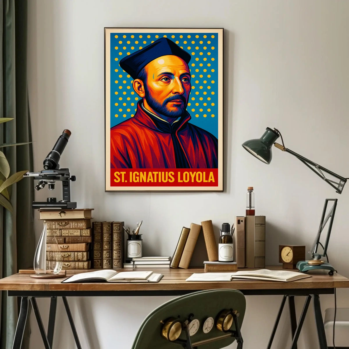 St. Ignatius Loyola Poster