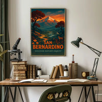 San Bernardino Discover Natures Majesty Poster