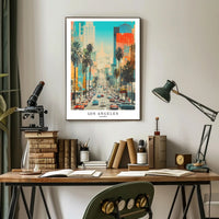 Los Angeles Vibes Poster PosterGoat