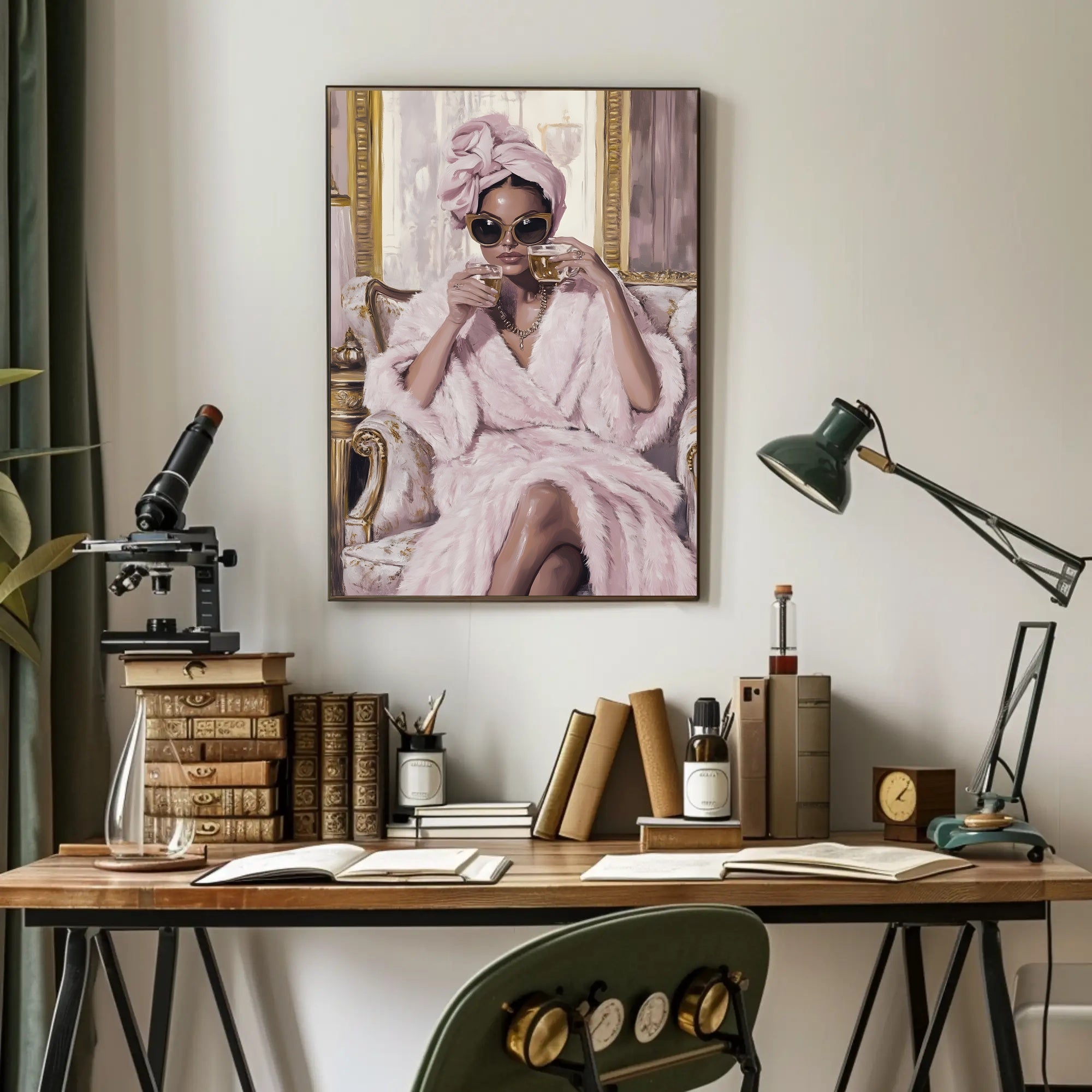 Glamour And Elegance Poster Luxury Fashion Print