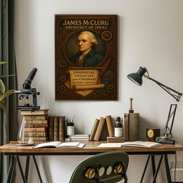 James McClurg Architect of Ideas Poster