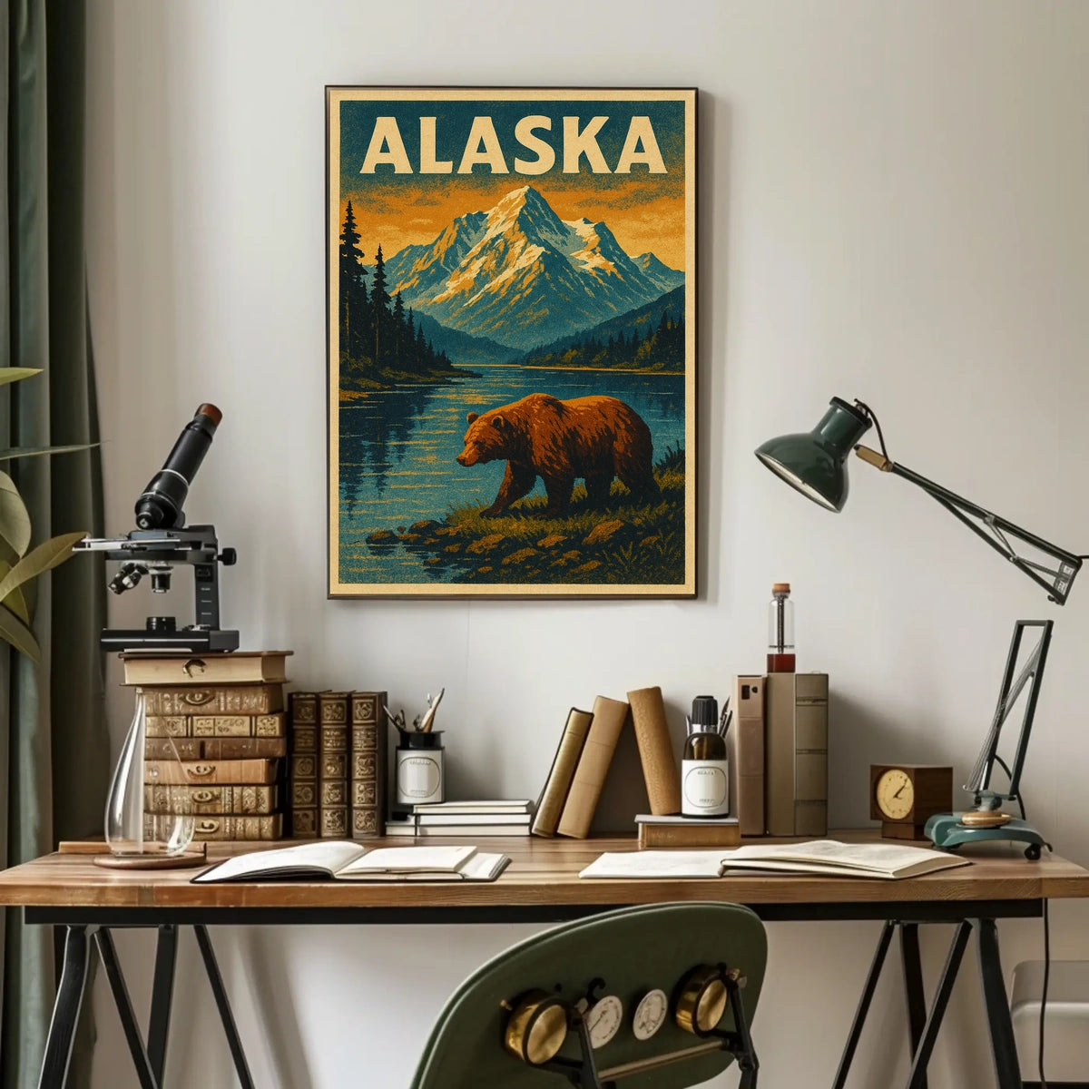 Majestic Alaska Poster