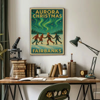 Fairbanks Aurora Poster
