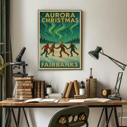 Fairbanks Aurora Poster
