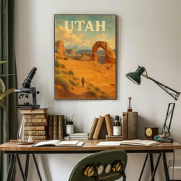 Utah Landscape Exploration Poster