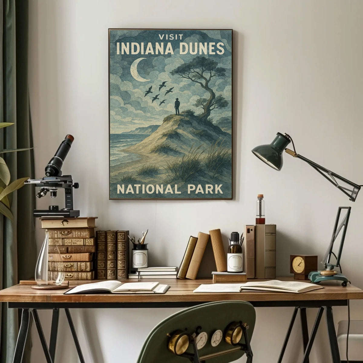 Visit Indiana Dunes National Park Poster