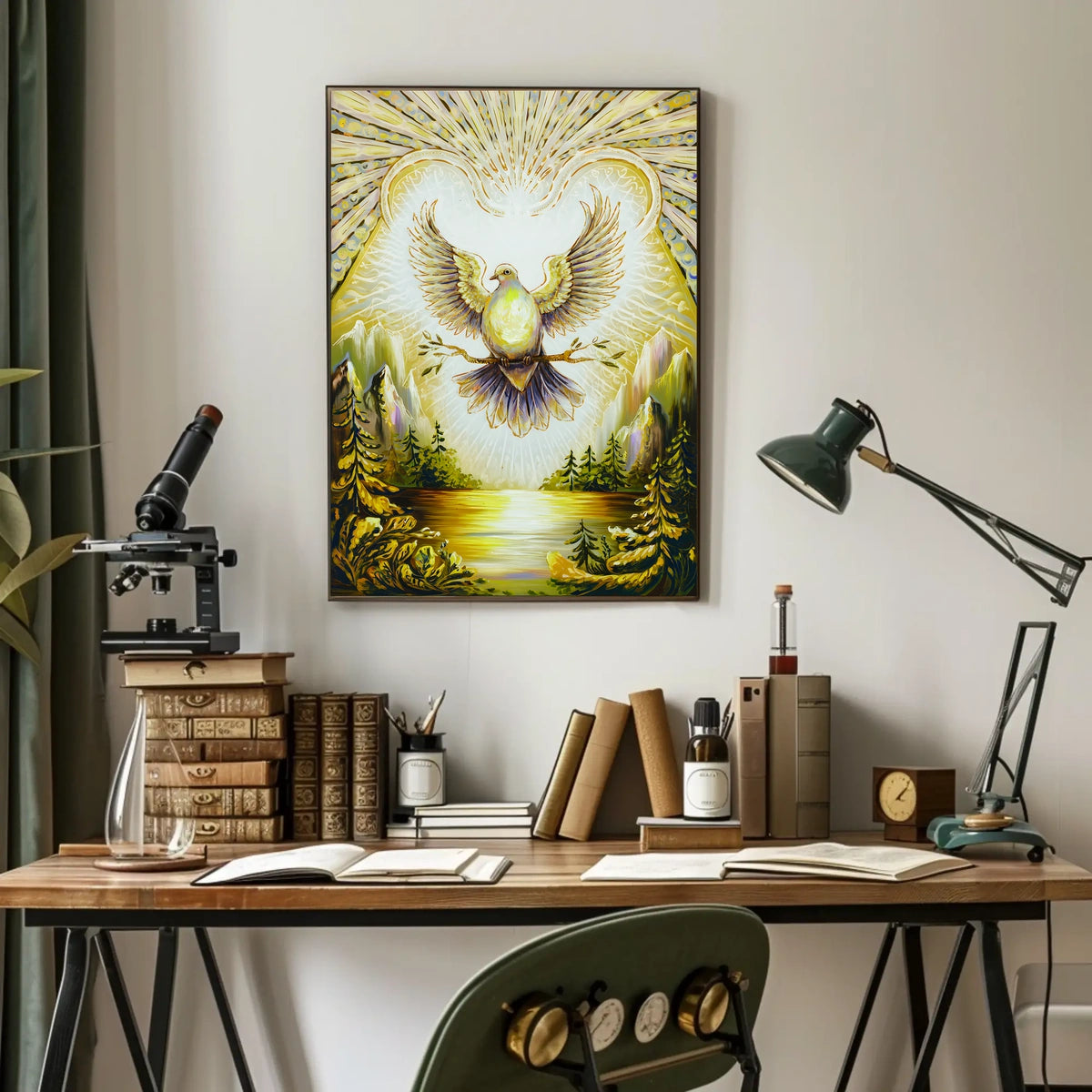 The Radiant Dove Poster