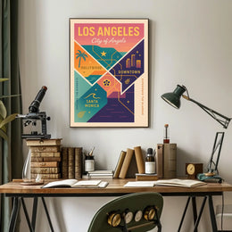 Los Angeles City of Angels Poster