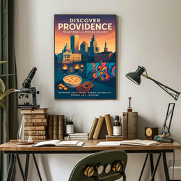 Discover Providence Poster PosterGoat