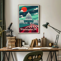 Washington DC Travel Poster