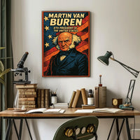 Martin Van Buren Eighth President Poster Wall Art Decor