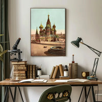 Iconic Russian Architecture Poster PosterGoat