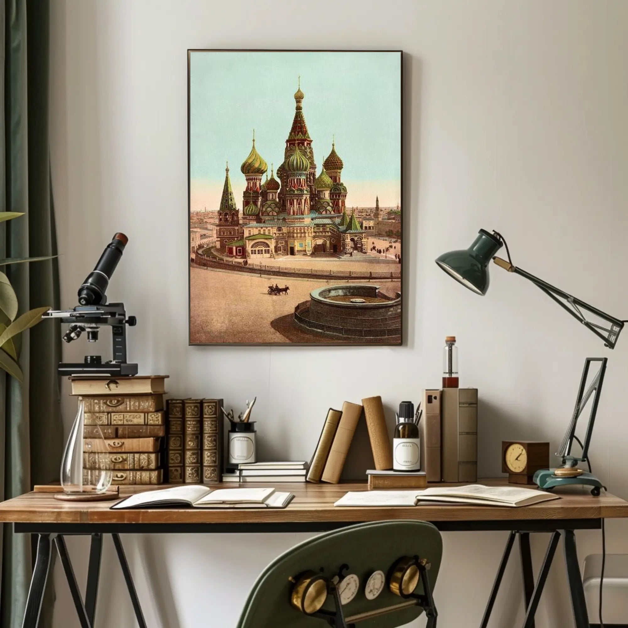 Iconic Russian Architecture Poster PosterGoat